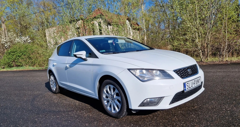 Seat Leon cena 38500 przebieg: 198000, rok produkcji 2014 z Nidzica małe 79